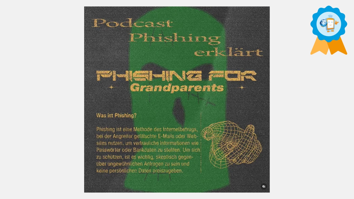 Titelbild des Podcasts "Phishing - einfach erklärt"